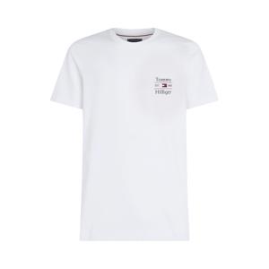 Tommy Hilfiger Logo White Crew Neck T-Shirt